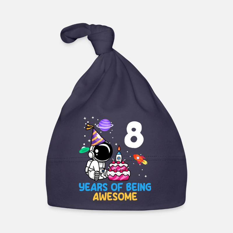 8 ans de génialité Bonnet bio Bébé