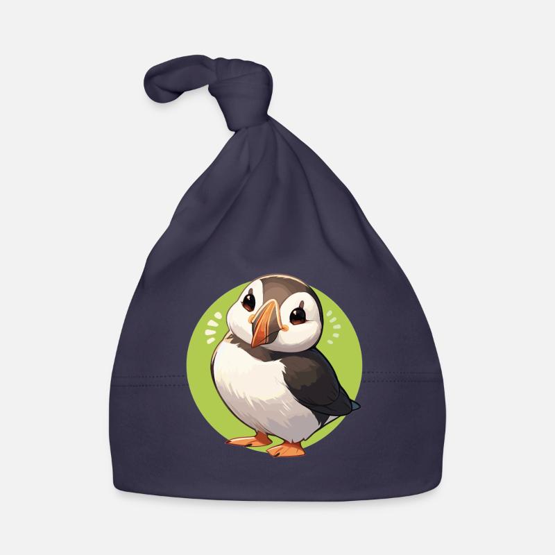 Macareux Bonnet bio Bébé