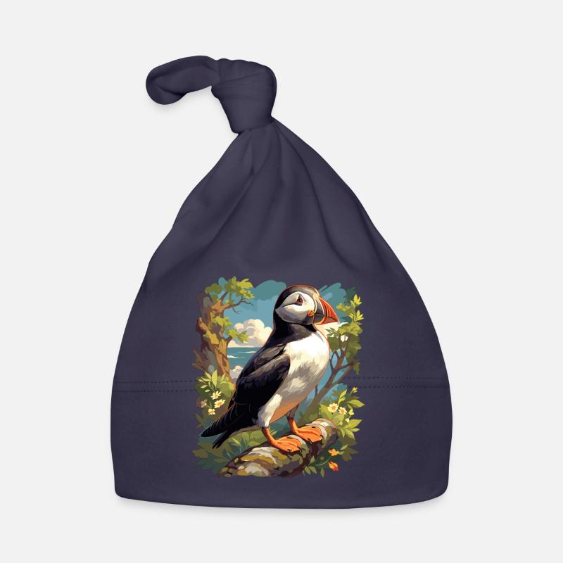 Puffin Organic Baby Cap