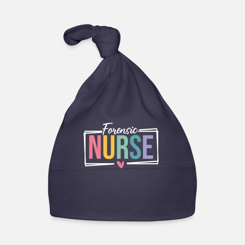 Forensic Nurse Practitioner Funny Medical Sane Organic Baby Cap