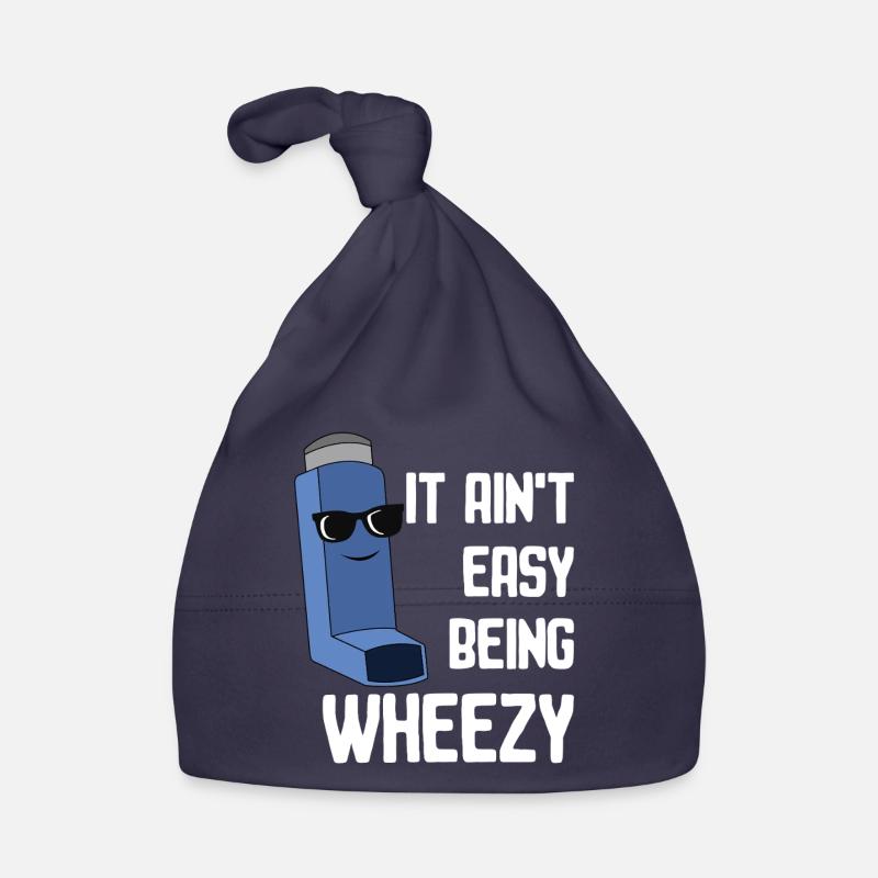 Asthma Awareness: It Ain't Easy Being Wheezy Organic Baby Cap