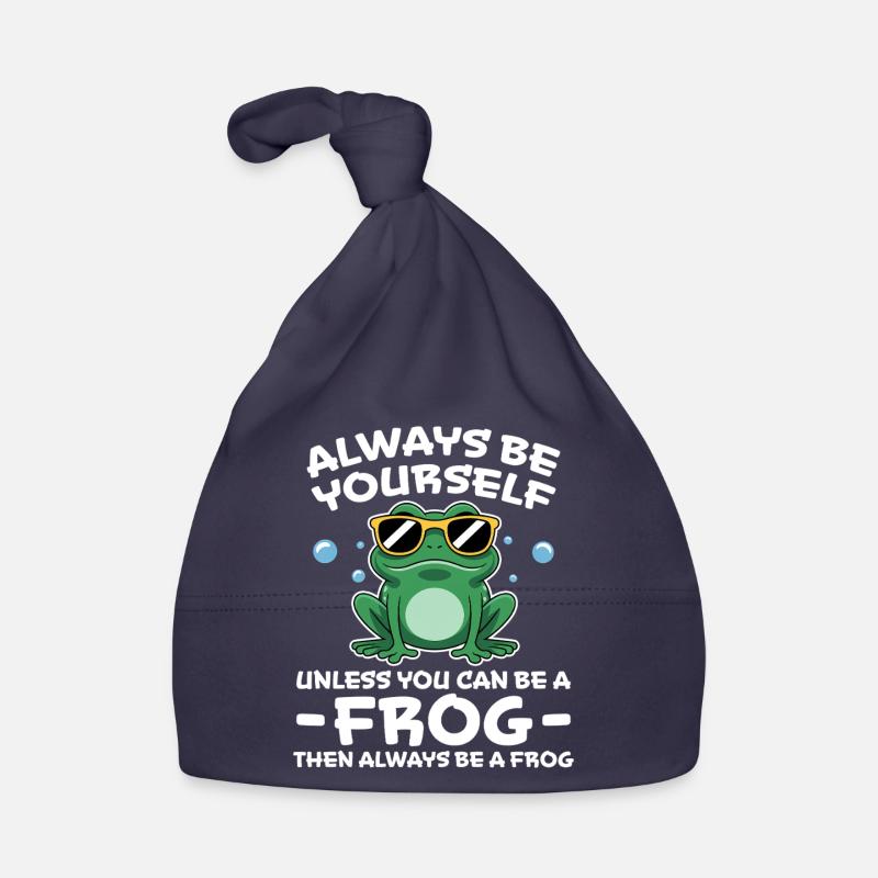 Frog Saying Toad Funny Frogs Gift Organic Baby Cap