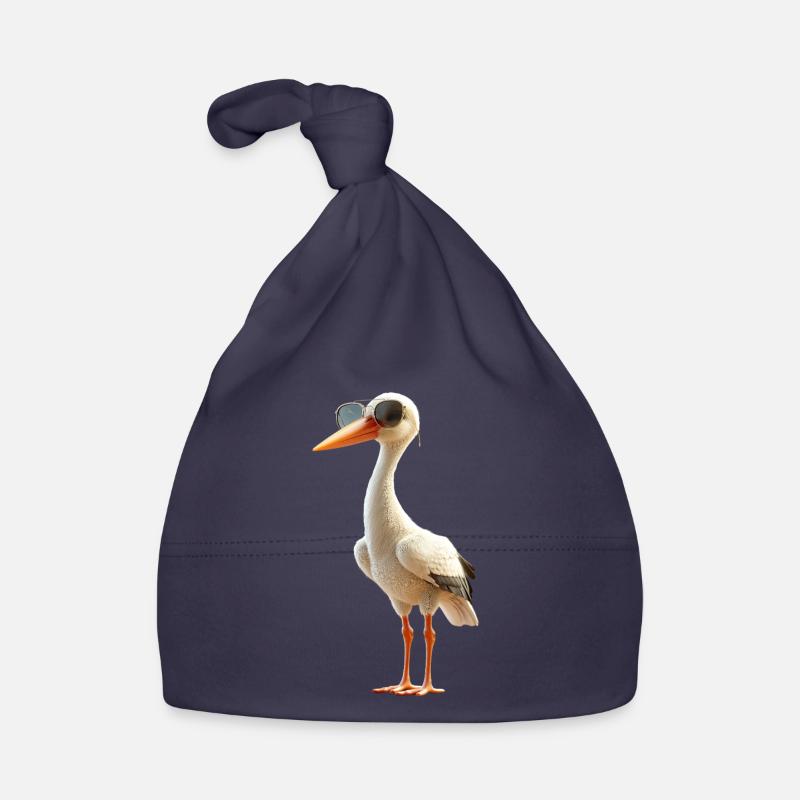 Stork Lover White Stork Giant Stork Storks Storks Organic Baby Cap