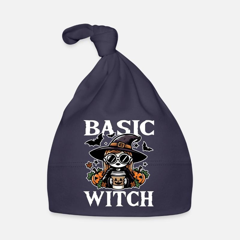 BASIC WITCH - CADEAU D’HALLOWEEN Bonnet bio Bébé