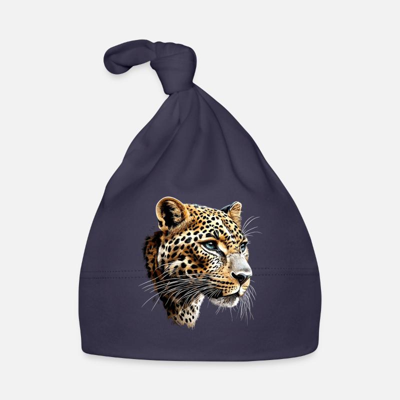 Panthère léopard Grand chat Chat Panthère léopard Bonnet bio Bébé