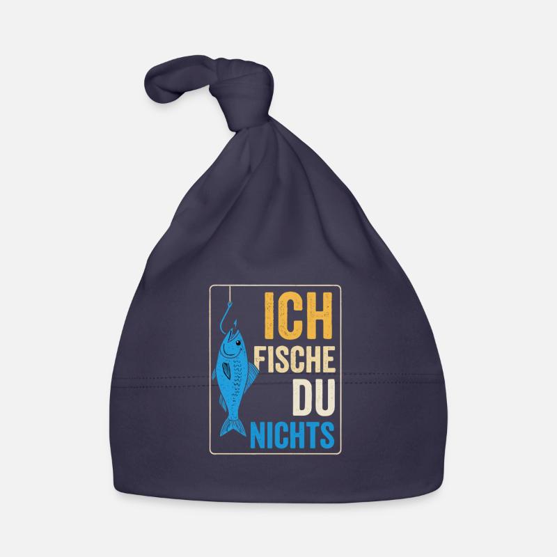I fish – you don't fish Organic Baby Cap
