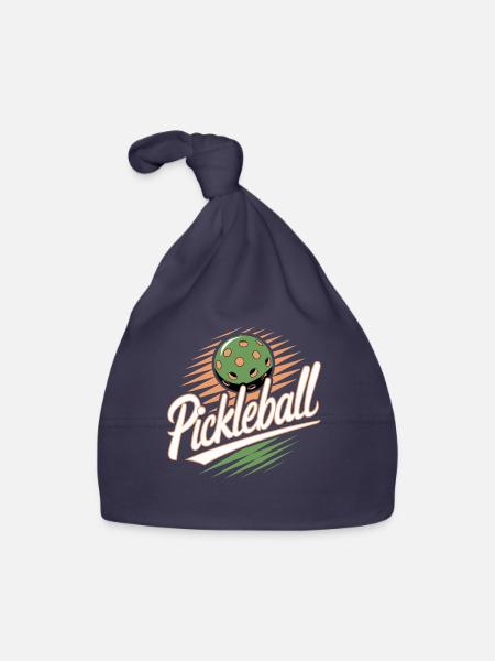 This Is My Pickleball Shirt - Baby Bio-Mütze - Navy - Vorne