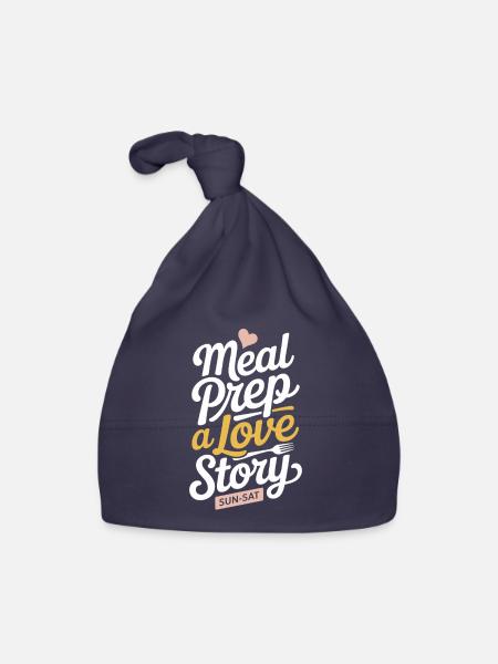 Prepared Squad Meal Planner Food Organization - Organic Baby Cap - navy - Front