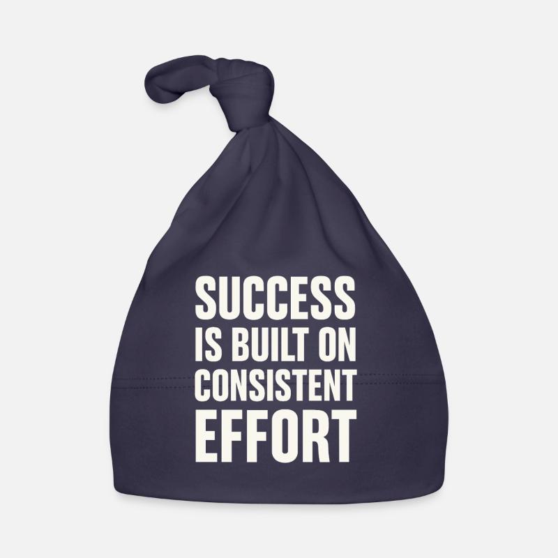 Success comes from consistent effort - Organic Baby Cap