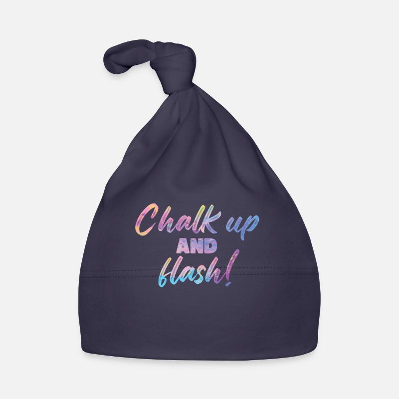Boulderer Chalk Up et Flash Bouldering Bonnet bio Bébé