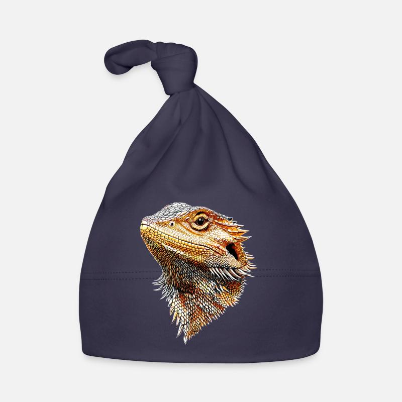 Bearded Dragon Lizard Bearded Dragon Cute Bearded Dragons Organic Baby Cap