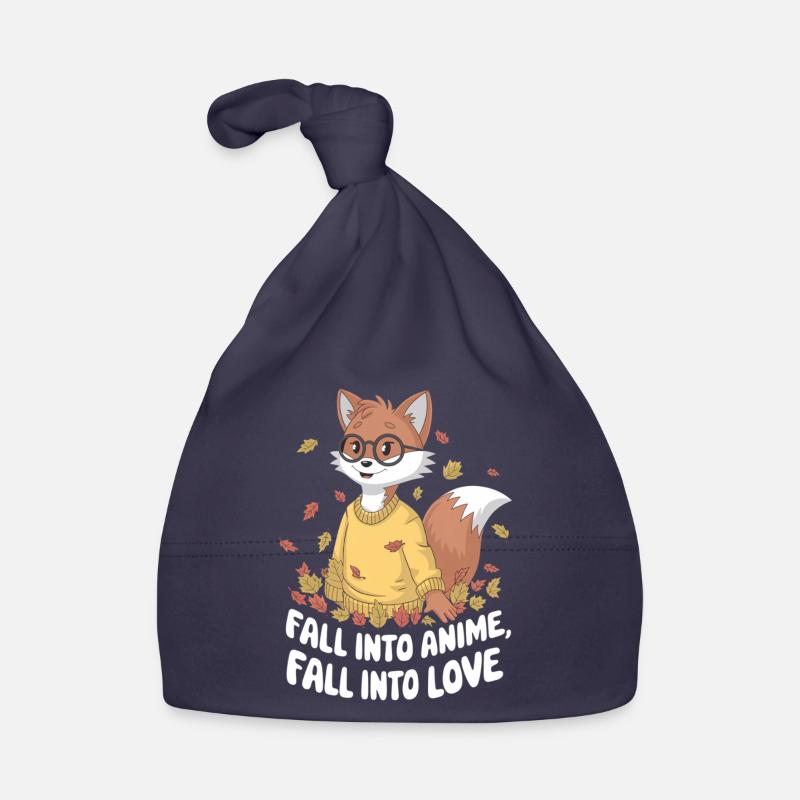 Fall Into Anime Fox Design Baby Bio-Mütze