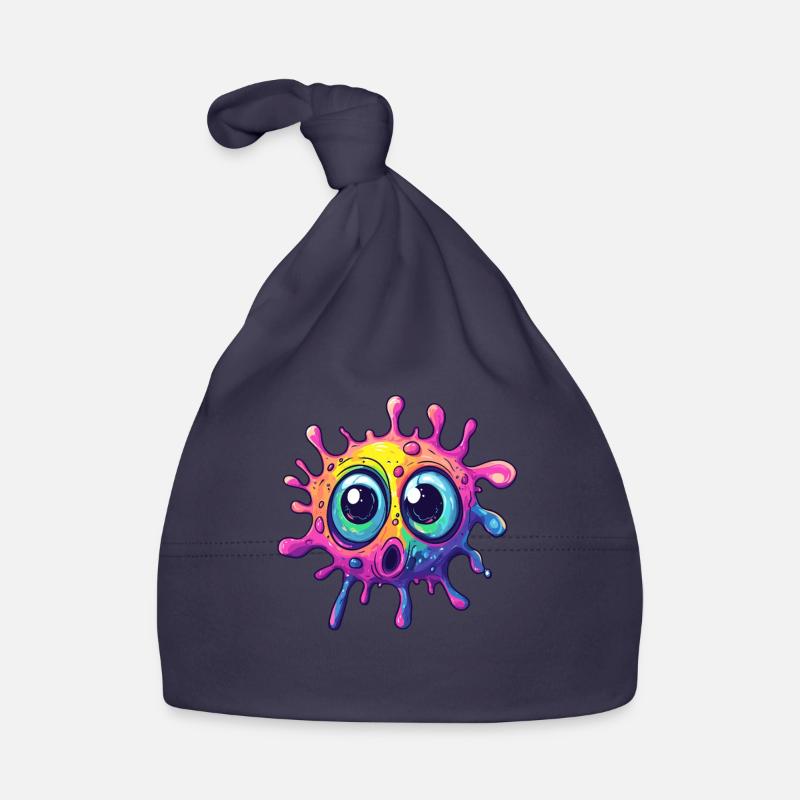 Coloré étonné éclaboussure de couleur Bonnet bio Bébé