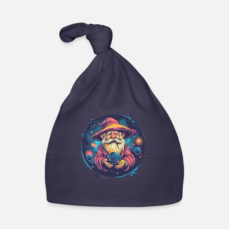 Sorcier de l’espace avec orbe Bonnet bio Bébé