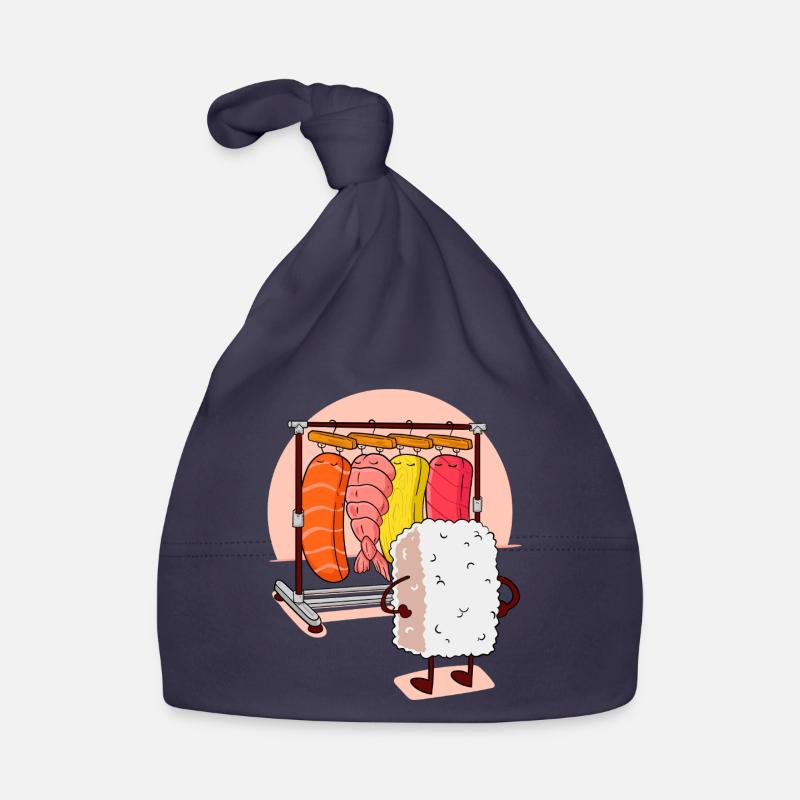 SUSHI Schließfach Baby Bio-Mütze