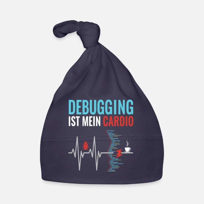 Debugging ist mein Cardio - Programmierer Nerd Baby Bio-Mütze