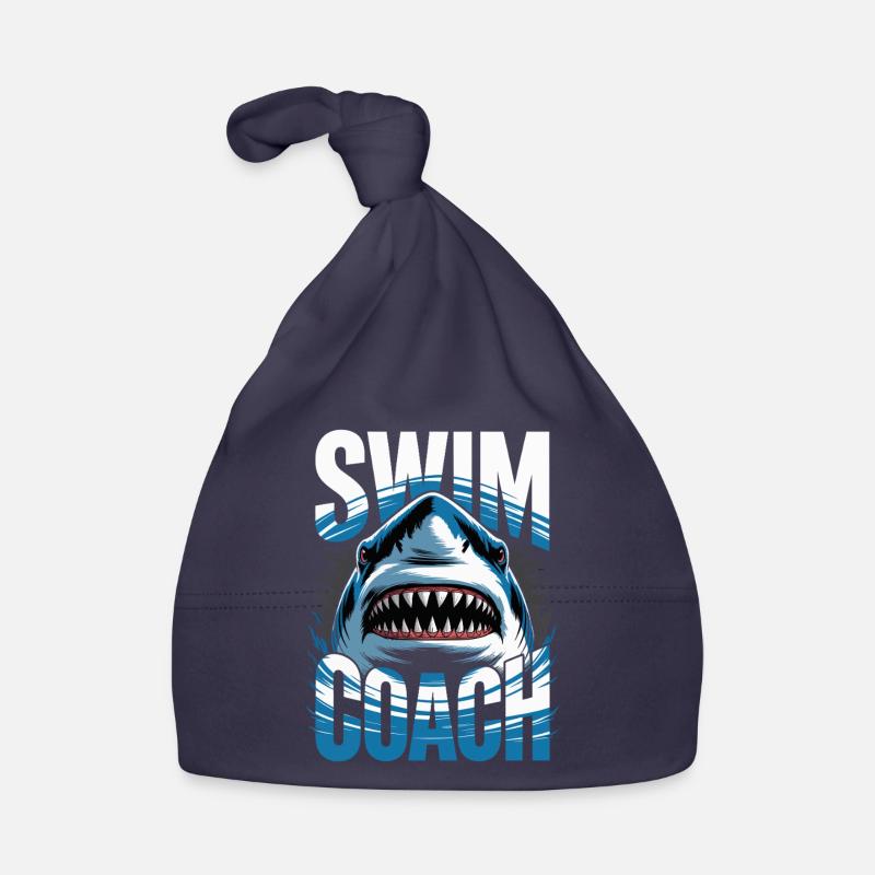 Swim Coach Organic Baby Cap