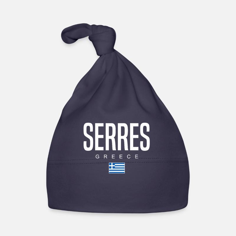 Serres, Greece Organic Baby Cap
