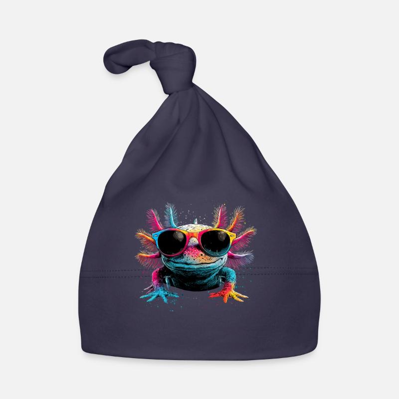 Axolotl Small Newt Tail Tail Cute Axolotl Organic Baby Cap