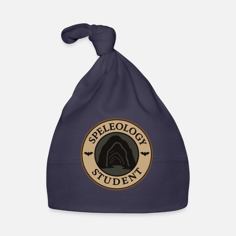 Speleology Cave Science Caving Student Geology Organic Baby Cap
