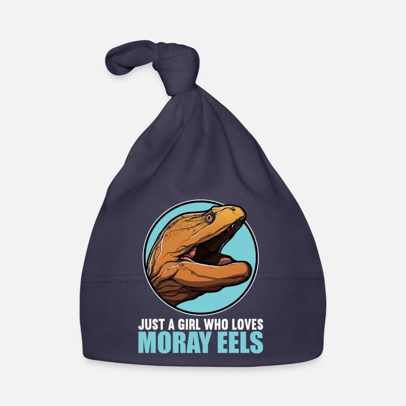 Moray eels Moray eel Organic Baby Cap