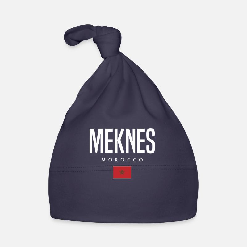 Meknes Marokko Baby Bio-Mütze