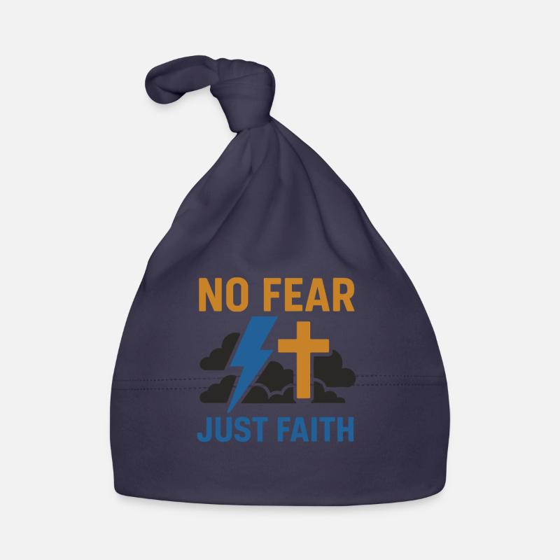 N’ayez pas peur, juste la foi baptisée Bonnet bio Bébé