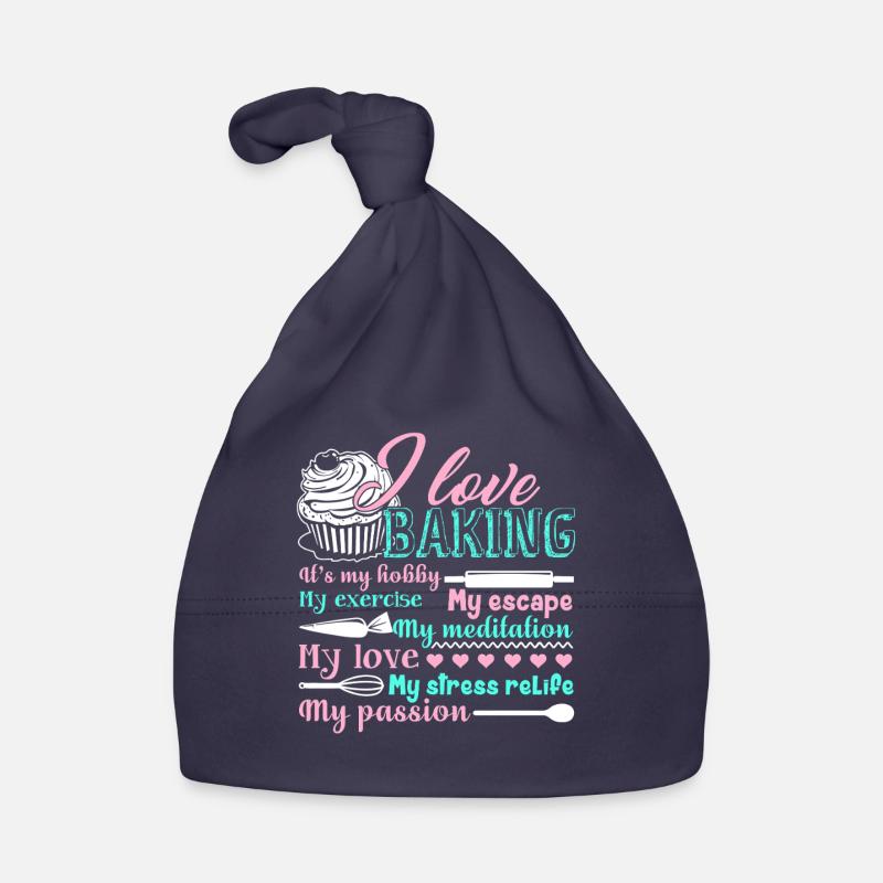 Baker I Love Baking Organic Baby Cap