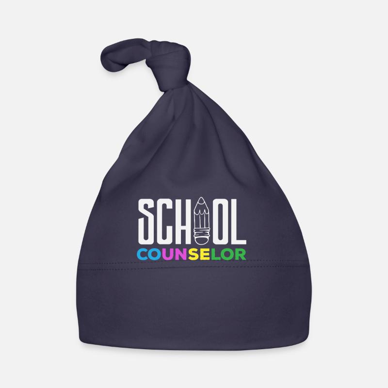 Conseiller d’école Conception de crayon de couleur Bonnet bio Bébé