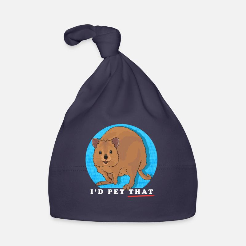 Quokka Kangourou à queue courte Quokkas Cadeaux Bonnet bio Bébé