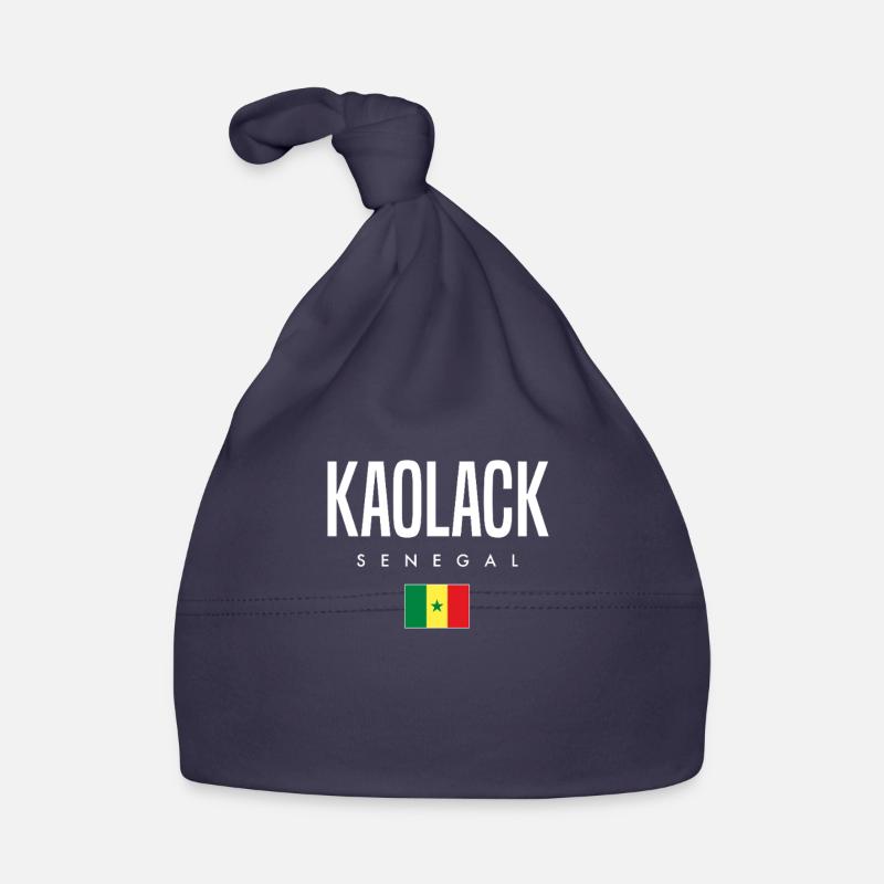 Kaolack Senegal Baby Bio-Mütze