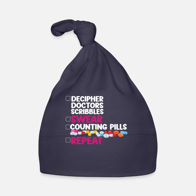 Pharmacy Tech Technician Baby Bio-Mütze