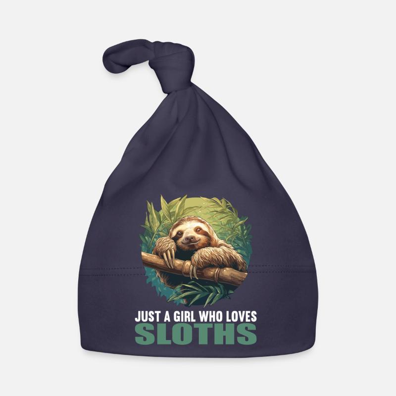 Luiaards Luiaard Bio-muts voor baby's