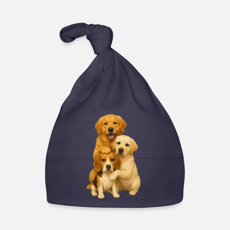 Golden Retriever Labrador Beagle Baby Bio-Mütze