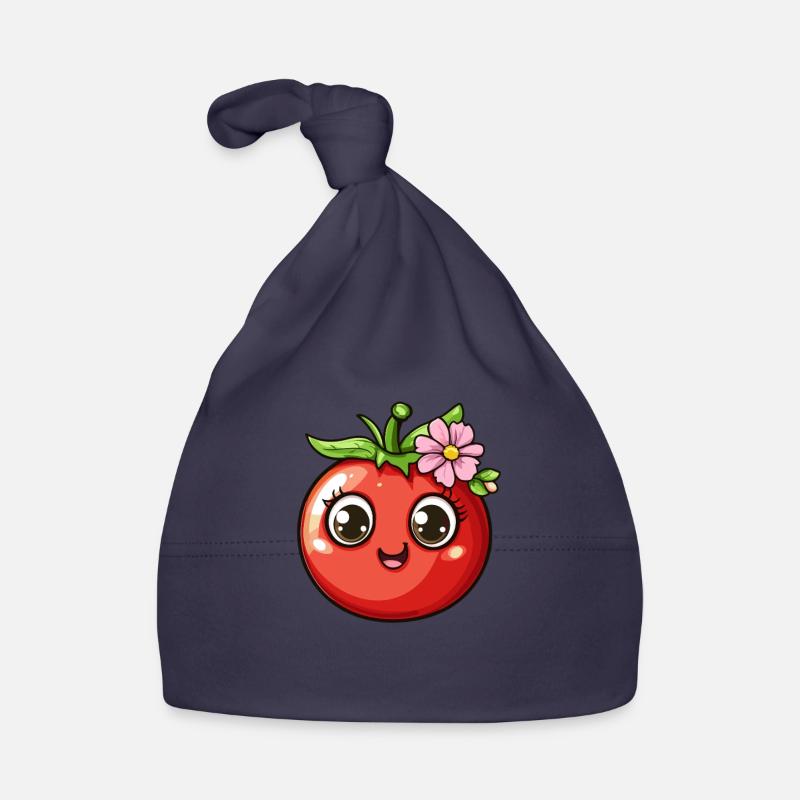 Tomate avec fleur Bonnet bio Bébé