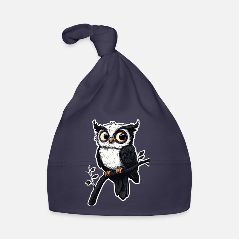 Owl Organic Baby Cap