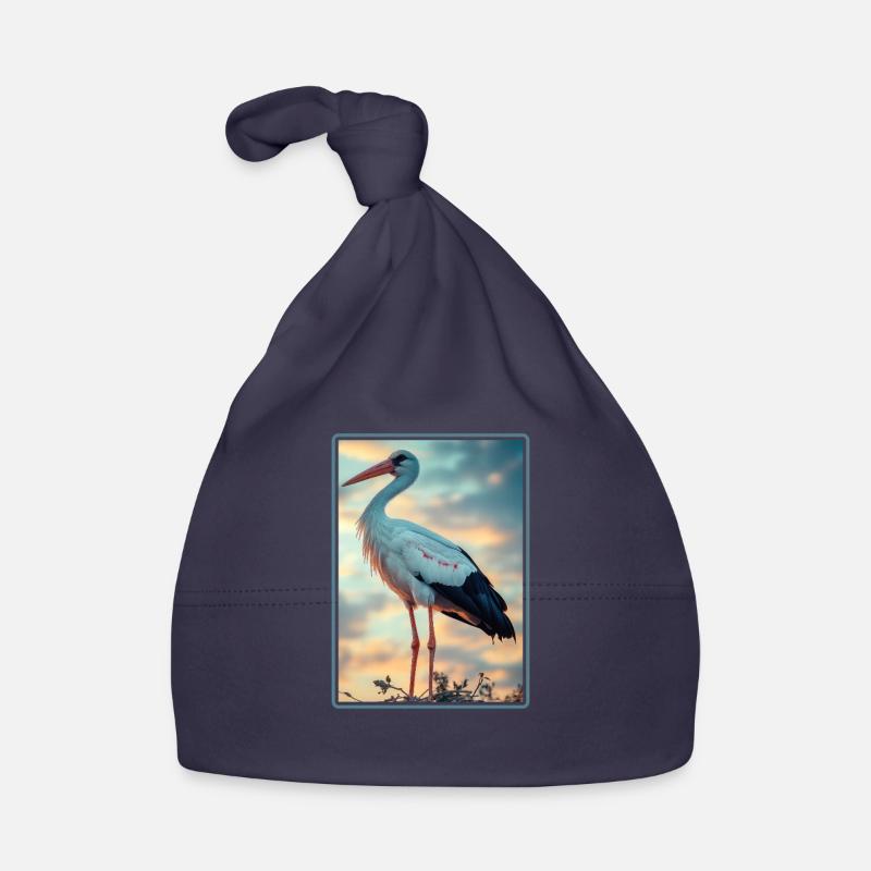 Storks Stork Organic Baby Cap