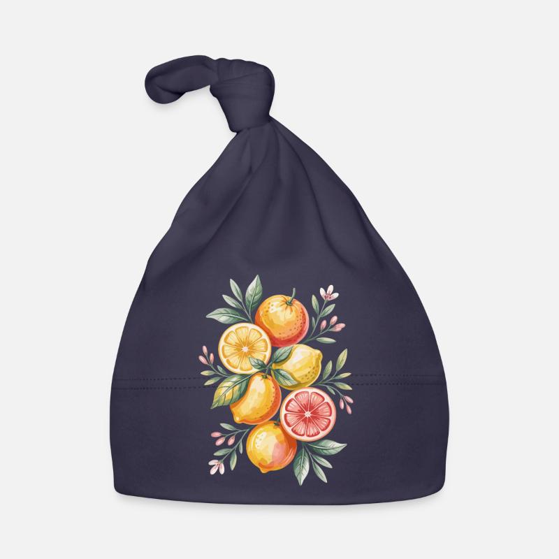 Citrons et oranges Oeuvres Bonnet bio Bébé