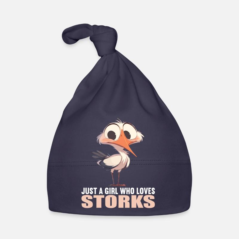 Storks Stork Organic Baby Cap