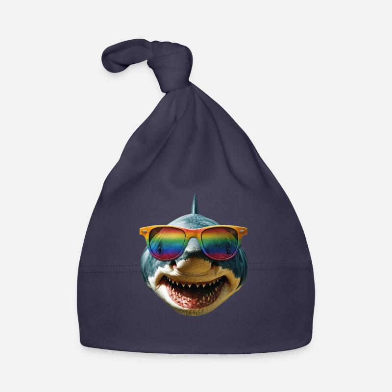 requin requin tigre requin plongeur requins mignons grand requin blanc Bonnet bio Bébé