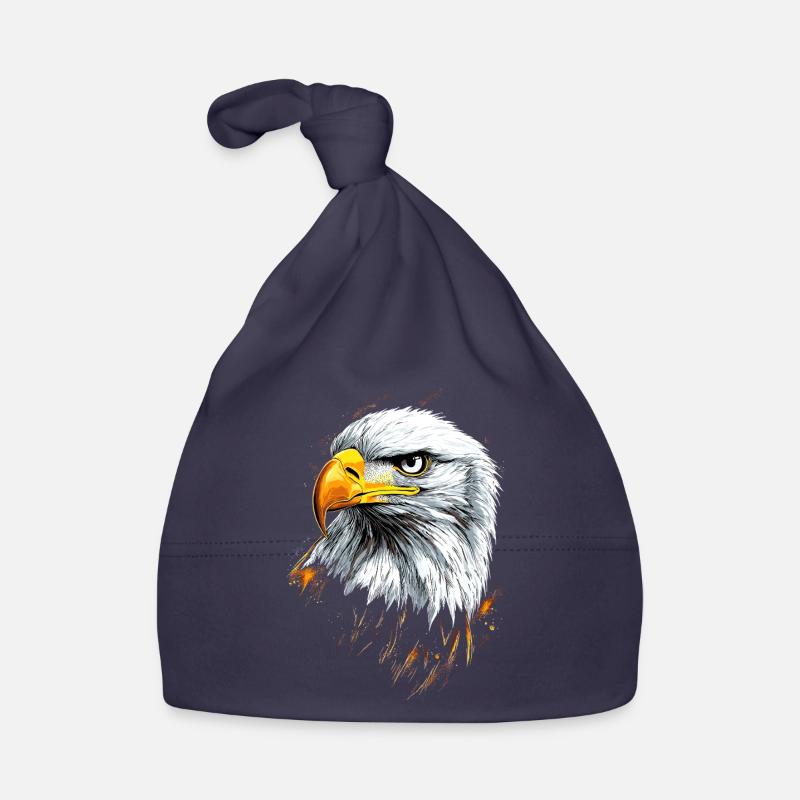 Eagle Bald Eagle Golden Eagle White-tailed Eagle Organic Baby Cap