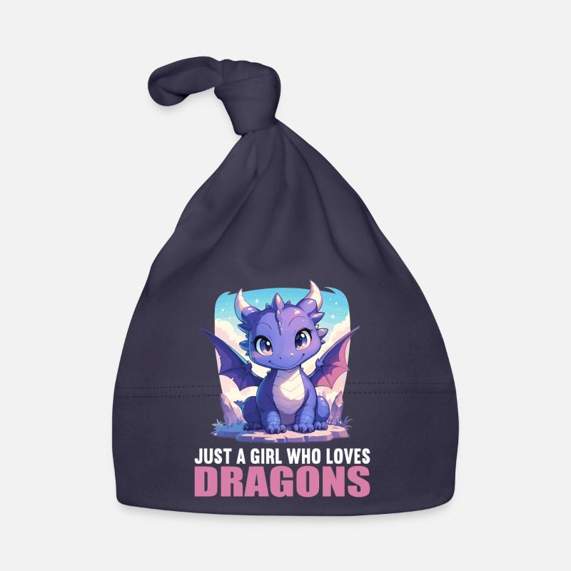 Drachen Drache Baby Bio-Mütze