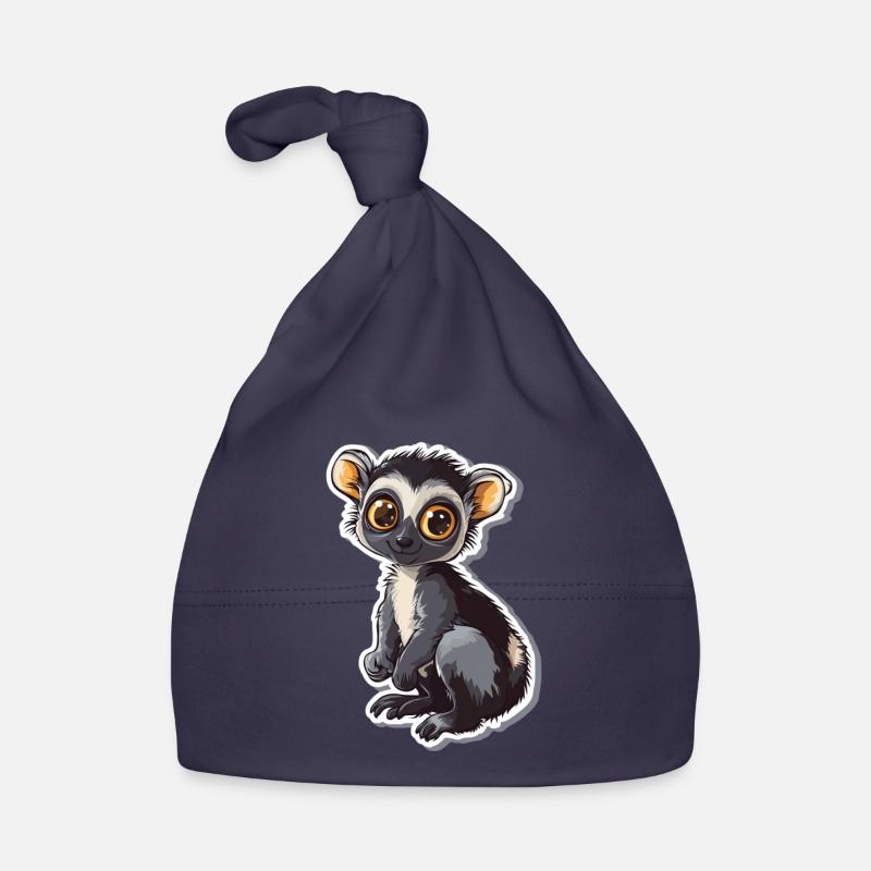 Lemur Baby Bio-Mütze