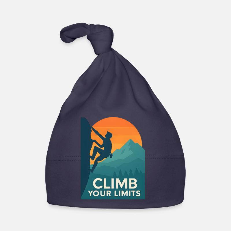  Climb Your Limits – Klettern & Bouldern Baby Bio-Mütze