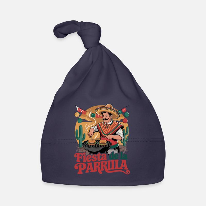 Fiesta De La Parrilla: Mexican Organic Baby Cap