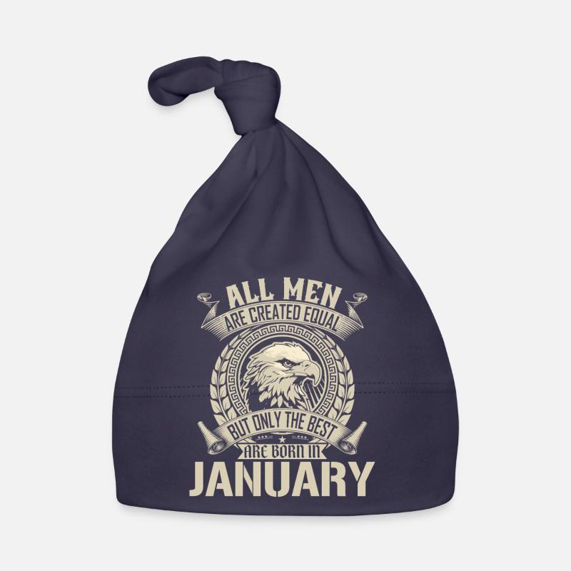 January Eagle Unity Motif Organic Baby Cap