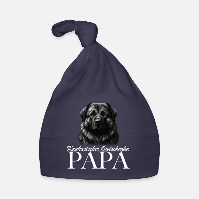 Kaukasischer Owtscharka Papa Baby Bio-Mütze