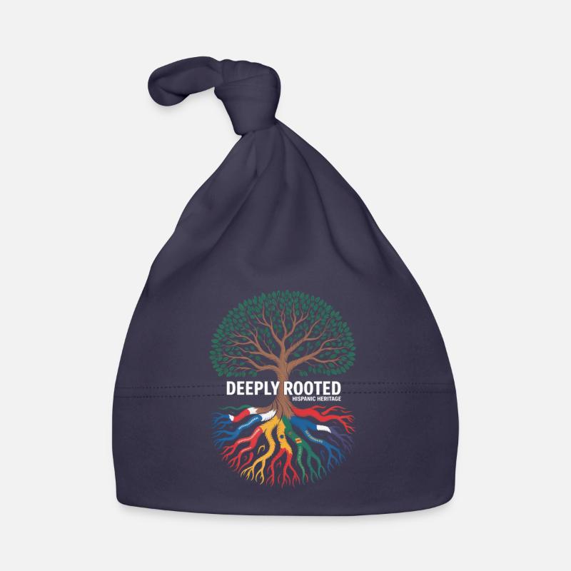 Deeply Rooted Hispanic Heritage Roots Organic Baby Cap
