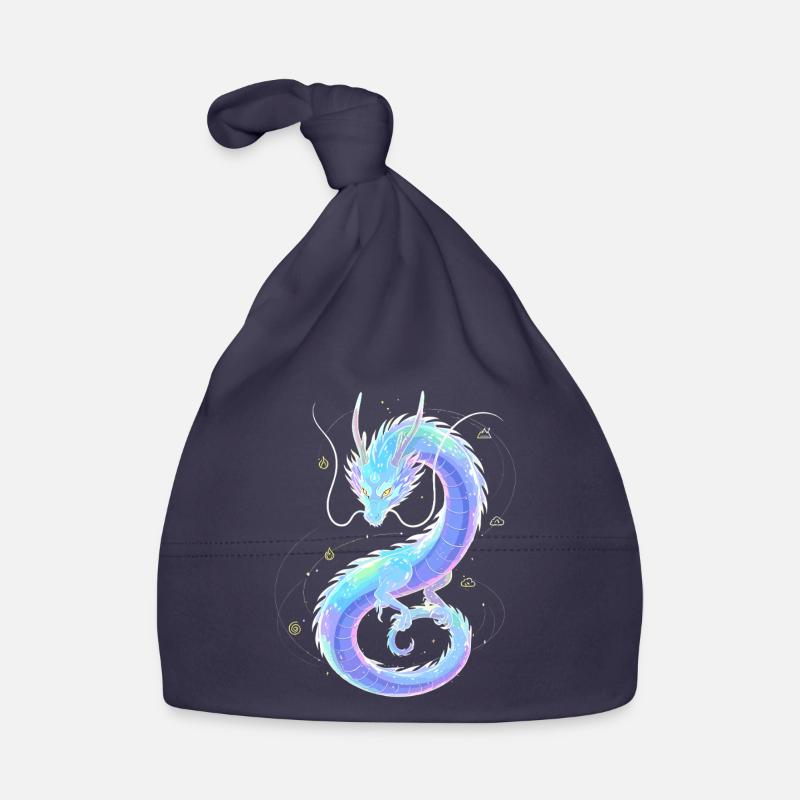 Dragon d’Éther Mystique | Tisserand d’âmes Bonnet bio Bébé