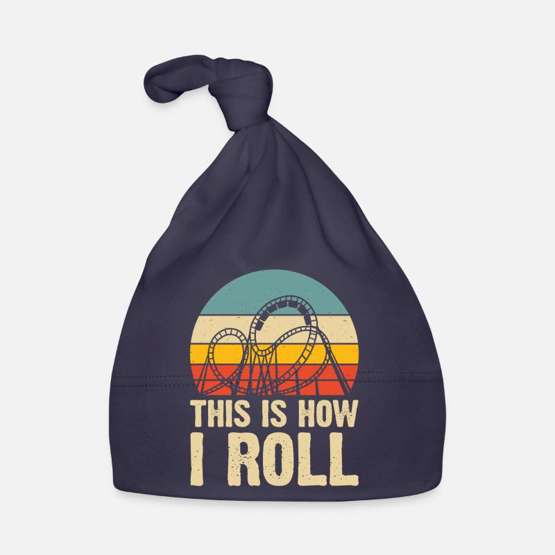 Roller coaster Organic Baby Cap